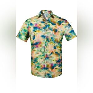 Men’s casual button down shirt size L